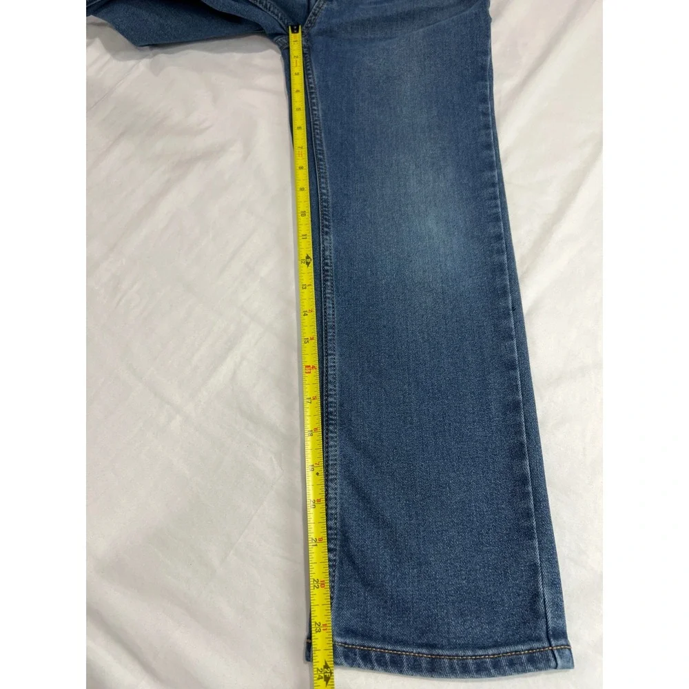 Levis 514 Boys‎ Straight Leg Performance Jeans Medium Wash Blue Size 8 Reg D22